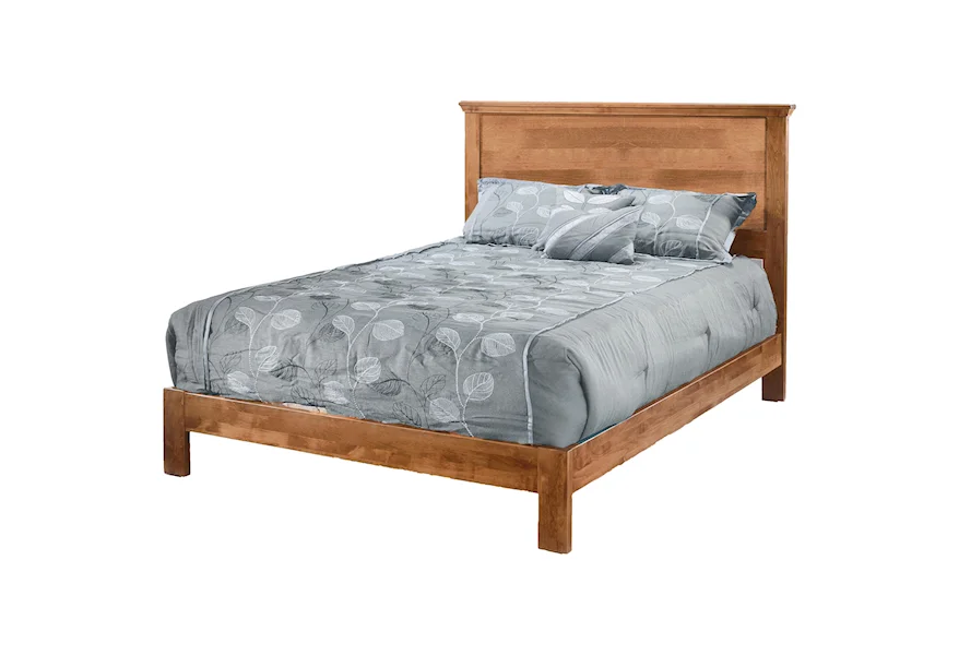 DO NOT USE - Shaker Queen Alder Plank Bed by Archbold Furniture at Esprit Decor Home Furnishings